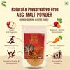ARAV ORGANICS ABC Malt Powder | Vitamin-Rich Immunity Booster | No Artificial Additives, No Preservatives | Ready-to-Mix | Delicious Apple, Beetroot, Carrot Powder for Growing Kids & Family (500g) view 4