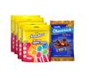 LuvIt. Smackers Fruit Lollipops with Surprise Toys (4 x 96g) & Chocorich Assorted Eclairs (Hazelnut, Dark, Classic  60 pcs, 480g) | Chocolates & Candies Birthday Party Combo Pack view 1
