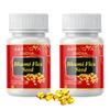 Aarogya India Bhumi Flax Seed Veg Omega 3, 500mg- 30 Capsules| Flax Seed Capsules with Vitamins & Minerals |Vegan Superfood | Enriched With Essential Omega Fatty Acid | 100% Vegetarian (Pack of 2) view 1