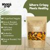 Snack It Up Vacuum-Crisped Mix Vegetable Chips (90gm x 2) | Healthy Chips, Lightly Salted- Low Sodium | 8 Real Dehydrated Air Fried Healthy Vegetable Snacks |Guilt Free & 70% Low Oil , Non - GMO | Vegan, Plant Based, No Palm Oil Chips, Zero Preserva view 4