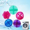 AILEXIM Silicone Washing Machine Balls | Pack of 12 Laundry Dryer Balls for Household Cleaning | Cloth Softener & Soft PVC Washing/Magic Ball | Anti-Tangle (Multicolour) (12) view 4