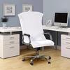 AU HOME 100% Pure Cotton Luxury Standard Office Chair Towel for Office Chair, Boss Chair (Pack of 1) White view 1