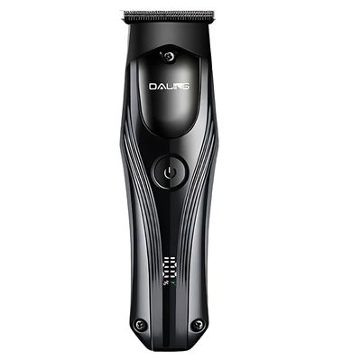 Daling dl-1683 Best Beard Trimmer For Men | 2X Fast Charging | USB Type-C Charging | 120 Minutes runtime with LCD Display | Skin Safe | Cordless Body Trimmers | 5 length Settings | Black Colour