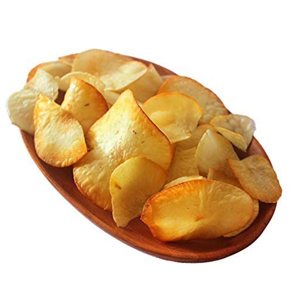 Midday fresh Kerala tapioca Round chips | Kappa pori | Tapioca Snacks, 500 gm