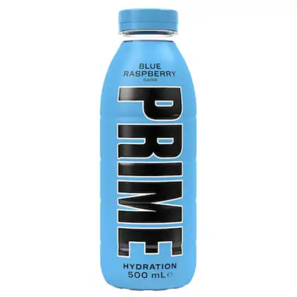 Prime Blue Raspberry Hydration Drink 500 ml Bottle (Imported USA)