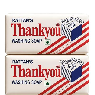 Rattan Thankyou Washing Soap 900g Tough on Stains, Gentle on Clothes, Long-Lasting Bar for Everyday Laundry Use (2)