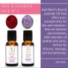 Aadi Mool Rose and Lavender Essential Oil Pack of 2 Natural Aromatherapy Oil for Relaxation, Hair & Skin Care, Diffuser Use (10ml Each) view 2