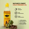 Organic Cold Pressed Castor Oil | 100% Pure & Hexane-Free | For Hair Growth, Skin & Wellness | Multipurpose Beauty Oil | PET & Glass Bottle Options of - 500ml PET bottle view 4