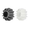 Tuffmax Silicone Laundry Balls for Washing Machine, Anti-Tangle Dryer Balls, Grey and White (Pack of 10 Pcs) view 1
