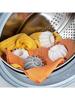 Tuffmax Silicone Laundry Balls for Washing Machine, Anti-Tangle Dryer Balls, Grey and White (Pack of 10 Pcs) view 3