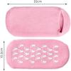 Moisturizing Silicone Gel Socks for Cracked Heels Deep Hydration Therapy for Dry Feet, Heel Repair, Softening & Nourishing Foot Care Treatment, Reusable Overnight Gel Spa Socks view 3