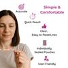 B-Arm Rapid Ovulation Test Strip Kit for Women with 5 Strips & 1 Reusable Container| 99% Accurate & Quick Results in 5 Mins| At Home Fertility Kit| Monitors 5 Most Fertile Days for Planning Pregnancy view 3