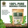 AMBER NATURALS 100% Natural Pure Moringa Leaf Powder | Healthy Superfood |Herbal Supplement | Good for Immunity, Digestion, skincare and Haircare | 100% Natural and Preservative-free| view 2