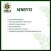 AMBER NATURALS 100% Natural Pure Moringa Leaf Powder | Healthy Superfood |Herbal Supplement | Good for Immunity, Digestion, skincare and Haircare | 100% Natural and Preservative-free| view 3