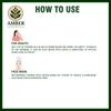 AMBER NATURALS 100% Natural Pure Moringa Leaf Powder | Healthy Superfood |Herbal Supplement | Good for Immunity, Digestion, skincare and Haircare | 100% Natural and Preservative-free| view 4