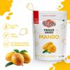 DELICIO Freeze-Dried Mango Cubes (20g) & Strawberry Cubes (15g) Combo | No Preservatives, No Added Sugar, Healthy Dried Fruit | 100% Natural, Vegan, Gluten Free Snack for Kids and Adults view 3