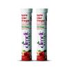 Amrit Mantra| Apple Cider Vinegar Tablets with L-Carnitine, 750mg ACV, Lime & Lemon Flavour, 15 Effervescent Tablets (2, Lemon) view 1