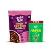 Yogabar Protein Muesli Chocolate Almond Cranberry 850G | Pumpkin Seeds 250G (Free) | Breakfast Cereal With 83% Whole Grains, Nuts And Seeds, & Dried Fruits - Gluten Free Snack view 1