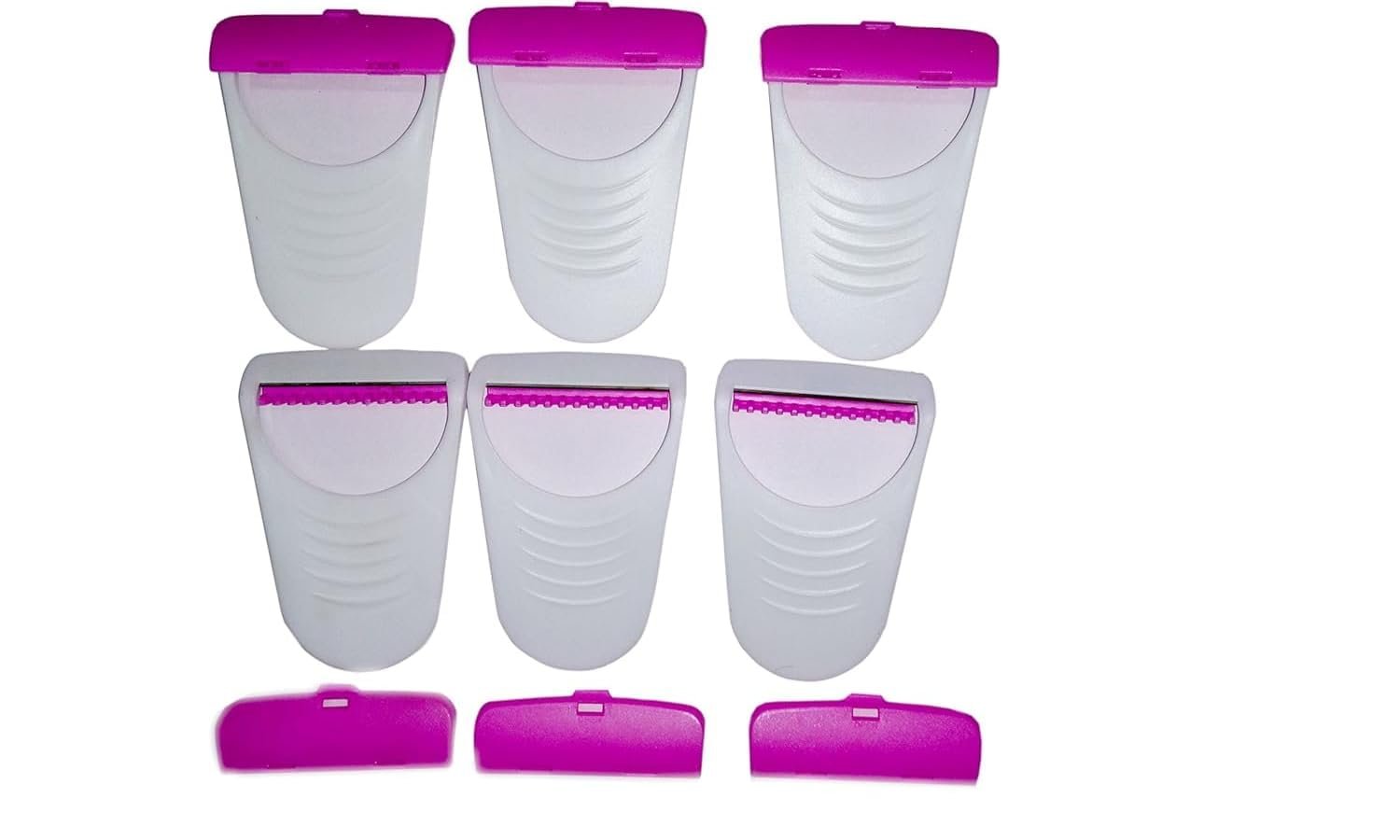 Face and Body Hair Removal Razor for Women, 6 Piece Set, Suitable for Eyebrow, Upper Lip, Chin, armpit hair, thigh hair and Bikini Area