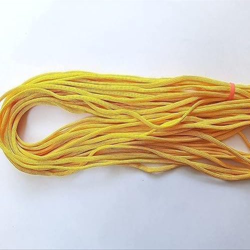 Yellow Thread for Wrist-30 Mtr, Pasupu Thadu, Religious Peela Dhaga, Thali Kayiru Yello Thread, Yelow Dhagaa for Men, Silk Pila Reshmi Dhaga for Rudraksha TGN621