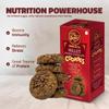 Bake & Co Double Chocolate Cookies, Millet Cookies, Gluten Free No Maida Biscuit Tasty & Healthy, Wholesome Everyday Snack, Perfect Blend of Goodness & Flavor, Mood Lifting Preservative-Free Cookie view 2
