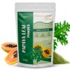 MAHANT FOOD BIZZ Papaya Leaf Powder 200g | 100% Natural Herbal Superfood | Rich in Antioxidants Enzymes & Nutrients | Supports Detox Immunity Boost & Skin Health | No Preservatives or Additives view 1