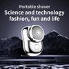 TWIKESVE Mini Pocket Fashion Shaver Pocket Size Wet and Dry Mens Razor USB Rechargeable Beard Shaver Trimmer For Men Mini Pocket Trimmer view 3