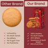 Bake & Co Multi Millet Cookies, Millet Cookies, Gluten Free No Maida Cookies, Tasty & Healthy, Wholesome Everyday Snack, Perfect Blend of Goodness & Flavor, Mood Lifting Preservative-Free Cookies view 4