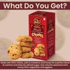 Bake & Co Oats & Cranberry Cookies, Millet Cookies, Gluten Free No Maida Cookies, Tasty & Healthy, Wholesome Everyday Snack, Perfect Blend of Goodness & Flavor, Mood Lifting Preservative-Free Cookie view 3
