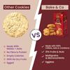 Bake & Co Oats & Cranberry Cookies, Millet Cookies, Gluten Free No Maida Cookies, Tasty & Healthy, Wholesome Everyday Snack, Perfect Blend of Goodness & Flavor, Mood Lifting Preservative-Free Cookie view 4