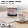 DOUBLE DIAMOND 2Ply Paper Napkins, White with Pink Floral Design | Soft & Absorbent Table Napkins for Home, Party & Restaurant | 4040cm | 50 Count | Pack of 3 view 2