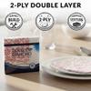DOUBLE DIAMOND 2Ply Paper Napkins, White with Pink Floral Design | Soft & Absorbent Table Napkins for Home, Party & Restaurant | 4040cm | 50 Count | Pack of 3 view 3
