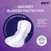 SENI Lady Ultimate Regular Bladder Control Pads|56 pcs Pack of 2| Incontinence Protection, Skin-Friendly, Discreet & Comfortable view 3