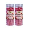 DesiiJoy Strawberry Candy, Sweet Rose Shaped Candies (200 gm) | Pack of 2 view 1