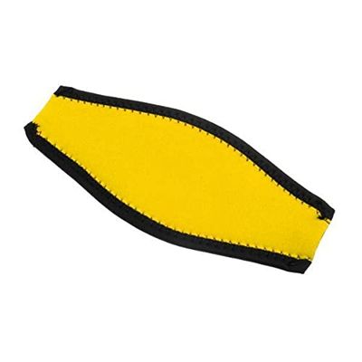 CALANDIS 2xScuba Diving Snorkel Mask Neoprene Cover Padded Protection Strap Yellow | Masks | Scuba & Snorkeling | Water Sports