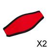 CALANDIS 2xScuba Diving Snorkel Mask Neoprene Cover Padded Protection Strap Red | Masks | Scuba & Snorkeling | Water Sports view 2