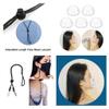 CALANDIS 5Pcs Face Mask Silicone Inner Bracket Frame with 1pcs Mask Lanyard | Hats & Headwear | Clothing, Shoes & Accessories | Fishing view 4
