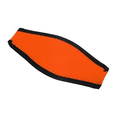 CALANDIS 2xScuba Diving Snorkel Mask Neoprene Cover Padded Protection Strap Orange | Masks | Scuba & Snorkeling | Water Sports