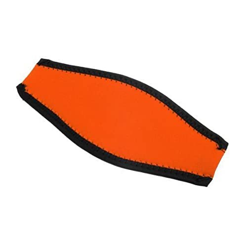 CALANDIS 2xScuba Diving Snorkel Mask Neoprene Cover Padded Protection Strap Orange | Masks | Scuba & Snorkeling | Water Sports