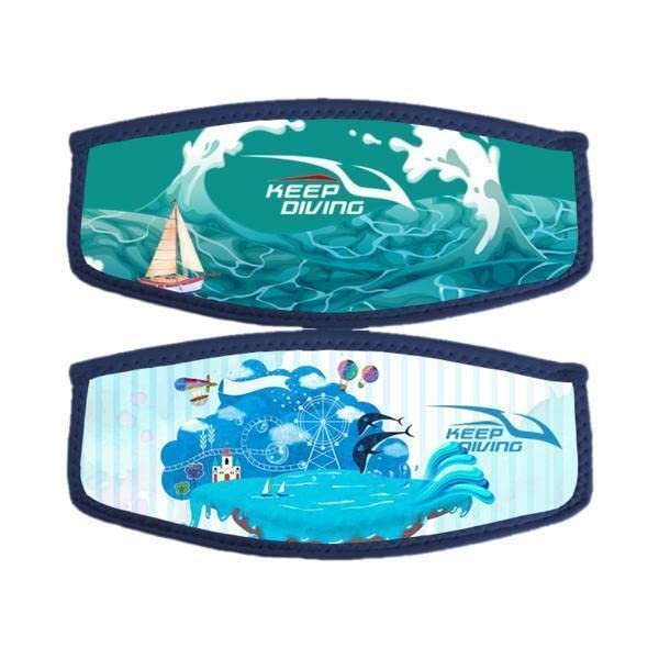 CALANDIS 3xReplacement Padded Mask Strap Cover Scuba Diving Free Dive Island | Masks | Scuba & Snorkeling | Water Sports
