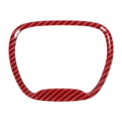 CALANDIS Central Control Steering Button Frame Trim Replace Center Console Decorative Red | Trim | Interior | Car & Truck Parts | Parts & Accessories