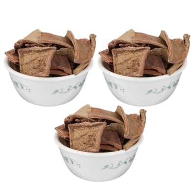 Kritanjali Creations Arjuna Bark Raw Whole | Natural | No Added Preservatives | Terminalia Arjuna | Non-GMO Arjun Ki Chaal - Fresh Arjuna Tree Bark - Raw | (350gm)-Pack of-3