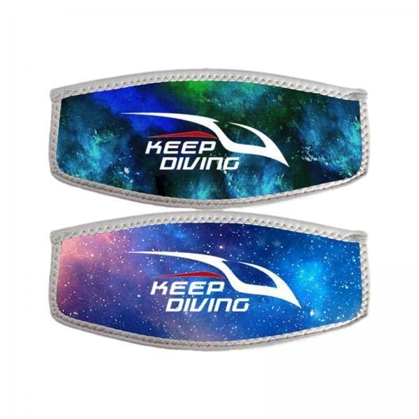 Merishopp 2xReplacement Padded Mask Strap Cover Scuba Diving Free Dive Starry Sky | Masks | Scuba & Snorkeling | Water Sports