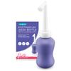 Lansinoh Post-Birth Perineal Wash Bottle, Angled Spout Upside Down Squeeze Bottle Helps Cleanse Hard-to-reach Areas, Recovery Intimate Postpartum Care, Travel Wash Pump, Travel Bag Included, 360ml view 1