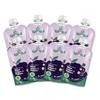Li'l Sprouts FruGies Black Grapes, Banana | Baby Food Puree| 6 Months+| Ready-to-Eat | Infant Travel Food | Pack of 8, 100g each | 100% Natural, No Salt, No Sugar and No Preservatives | Packed with Nutrients view 1