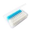 CALANDIS 2x160 Pcs Dental Interdental Brush Tooth Pick Flosser Toothpick Sticks Blue | Oral Care view 4