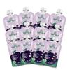 Li'l Sprouts FruGies Black Grapes, Banana | Baby Food Puree| 6 Months+| Ready-to-Eat | Infant Travel Food | Pack of 12, 100g each | 100% Natural, No Salt, No Sugar and No Preservatives | Packed with Nutrients | Ready-to-Eat view 1