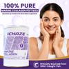 1Chaze Marine Collagen Powder | Natural Collagen Supplements for Women & Men | Best Peptides for Skin, Hair, Nails, Joints | Gluten-Free, Zero Sugar, Keto Friendly | 10g x 30 Servings view 2