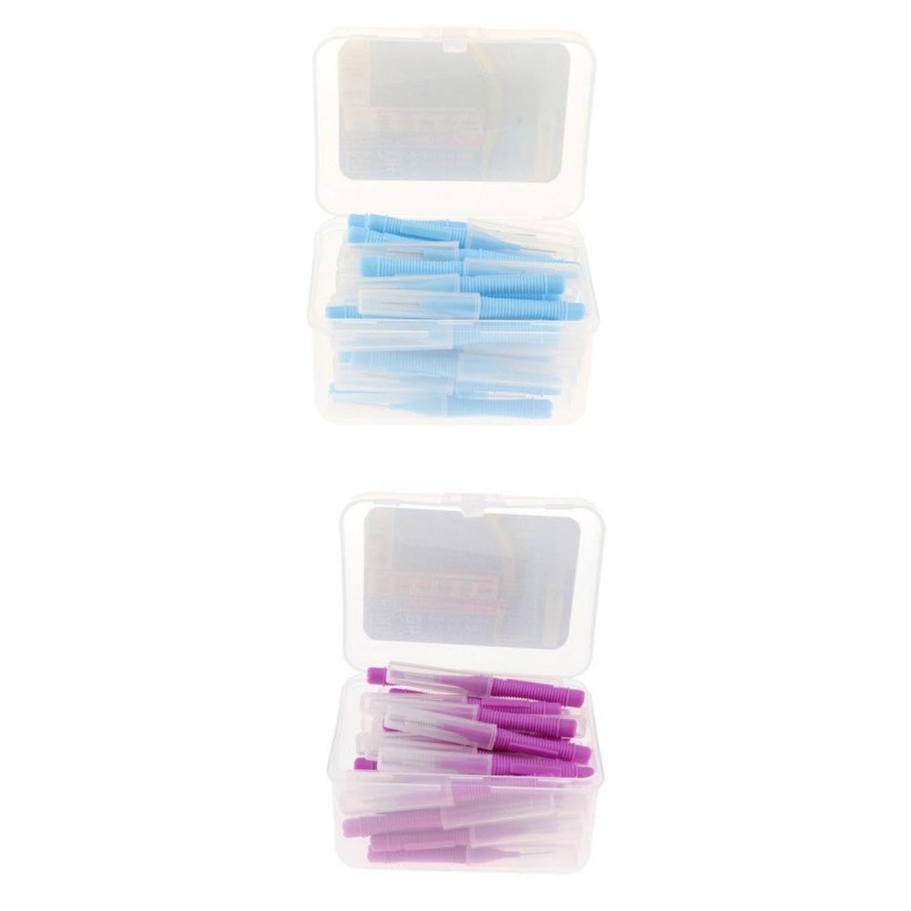 CALANDIS Lot 80 Dental Interdental Brush Tooth Pick Flosser Toothpick Sticks | Oral Care