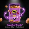 Popzy Bitez Guilt-Free Roasted Makhana | Crunchy & Healthy Snack for Anytime Munching | Delicious Cheese & Spicy Peri Peri Flavors | High Protein, Low Calorie, Gluten-Free, Vegan-Friendly Superfood Snack (70g(per jar), Cheese & Peri Peri) view 3